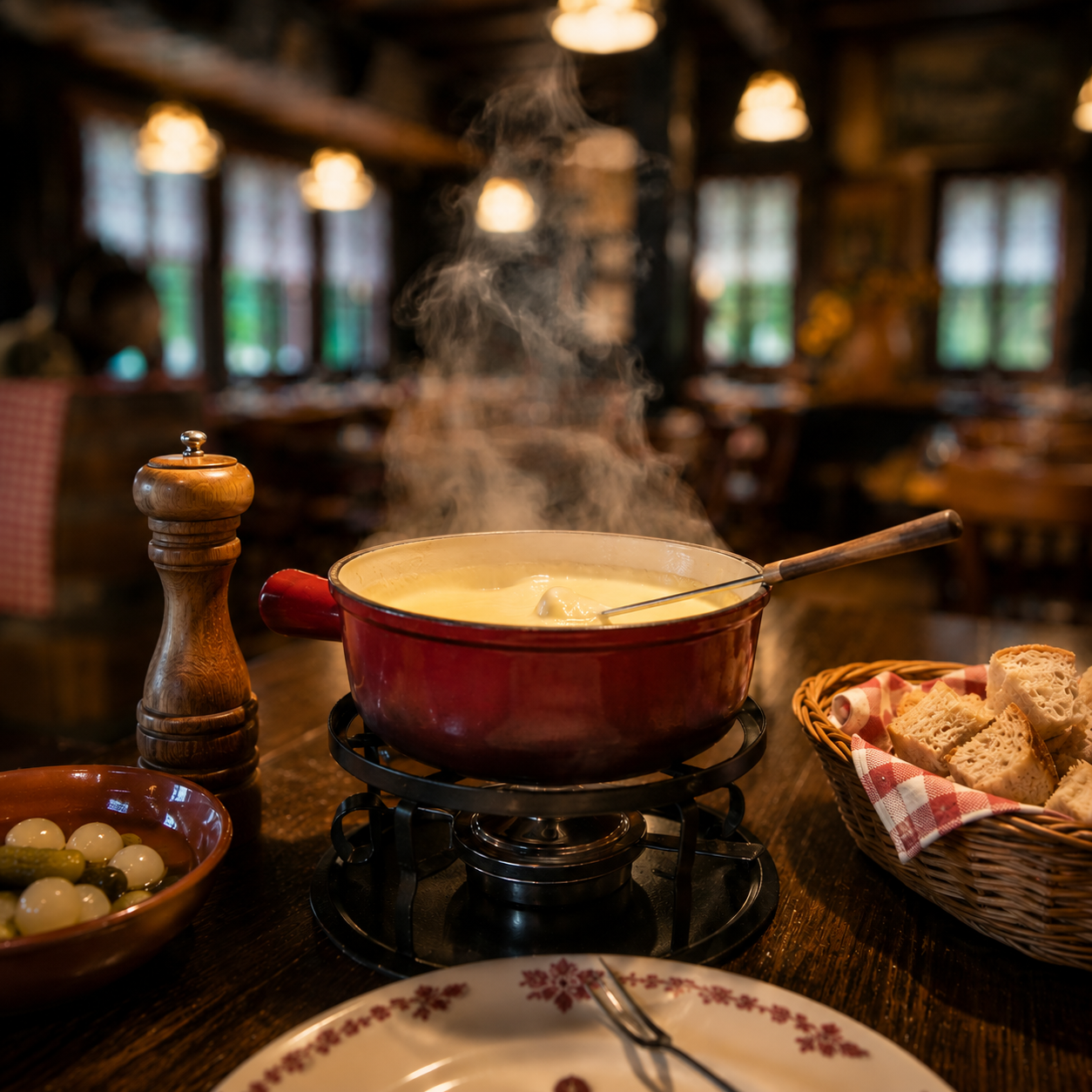 Fondue moitié-moitié